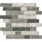 Msi Urban Tapestry Interlocking Random Sized Glass Mosaic Tile In Gray, 15PK ZOR-MD-0128 - alternate 5